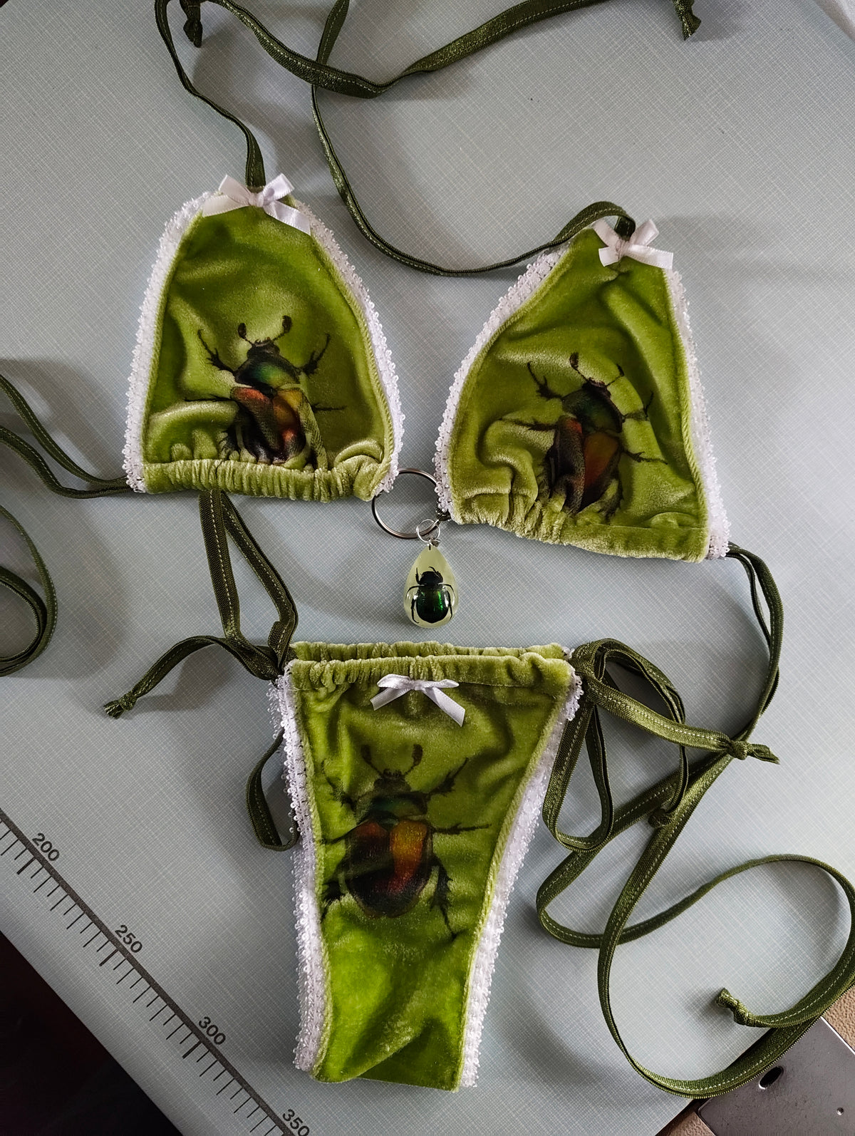 Sample bug lingerie set