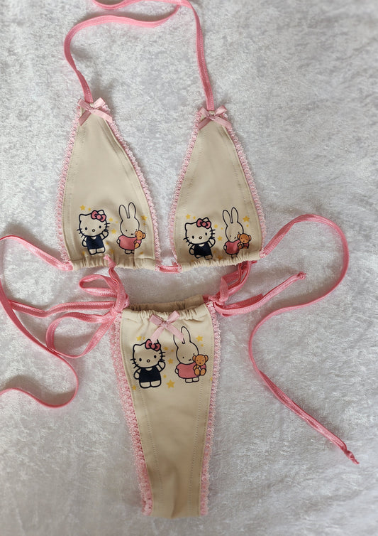 Hello Kitty Miffy Kini