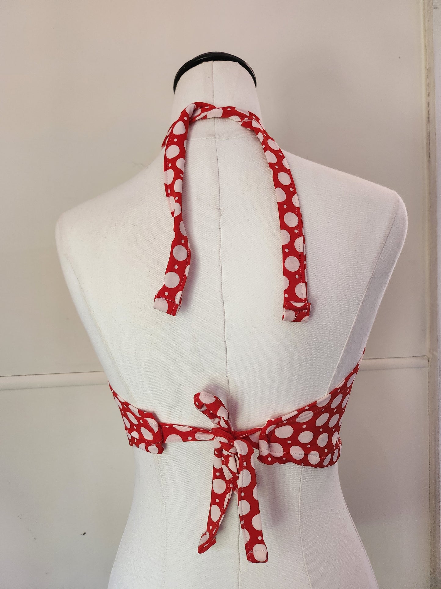 Polkaduck Halterneck