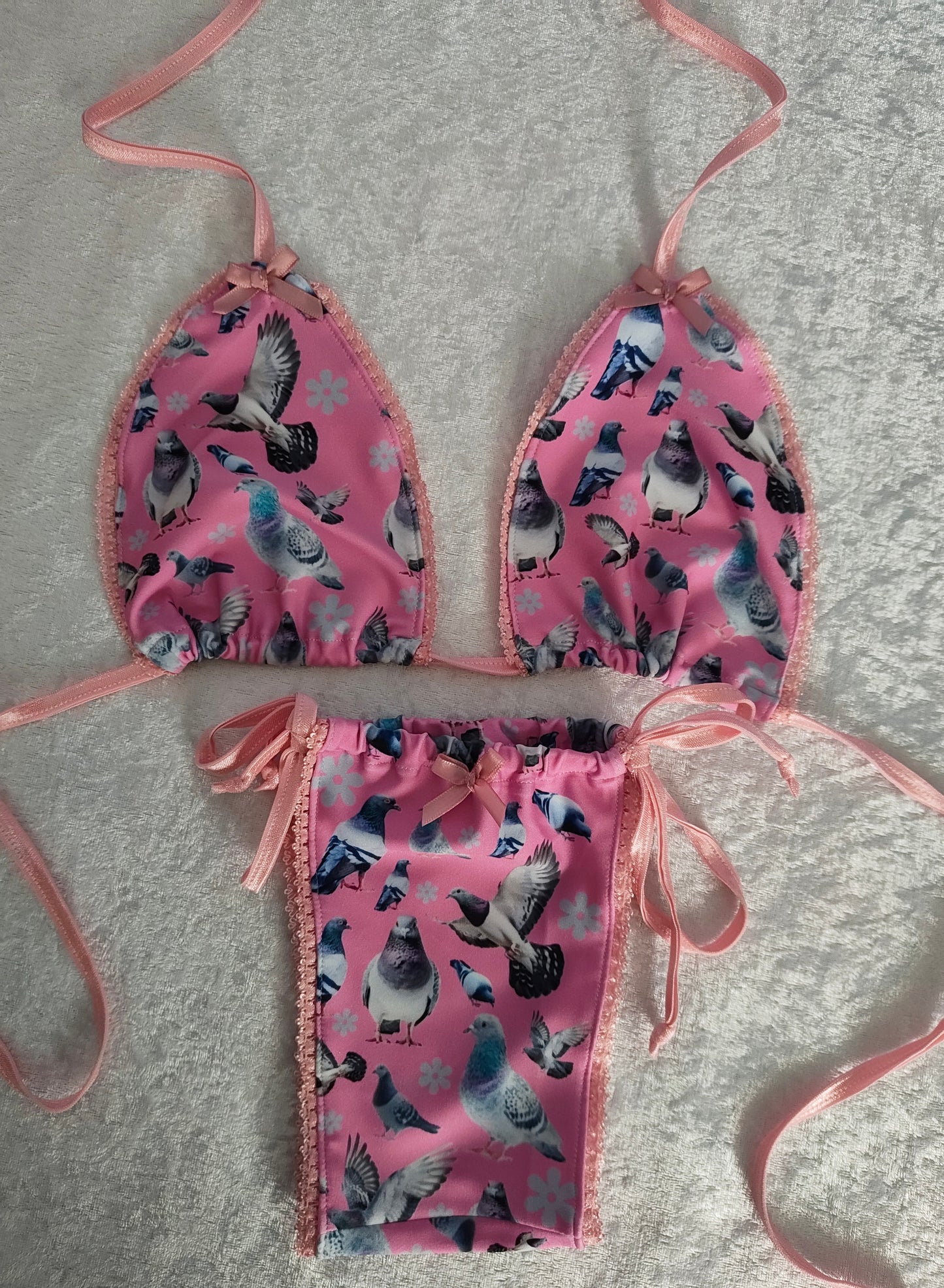 Pink Eco Pigeon Bikini Pre Order