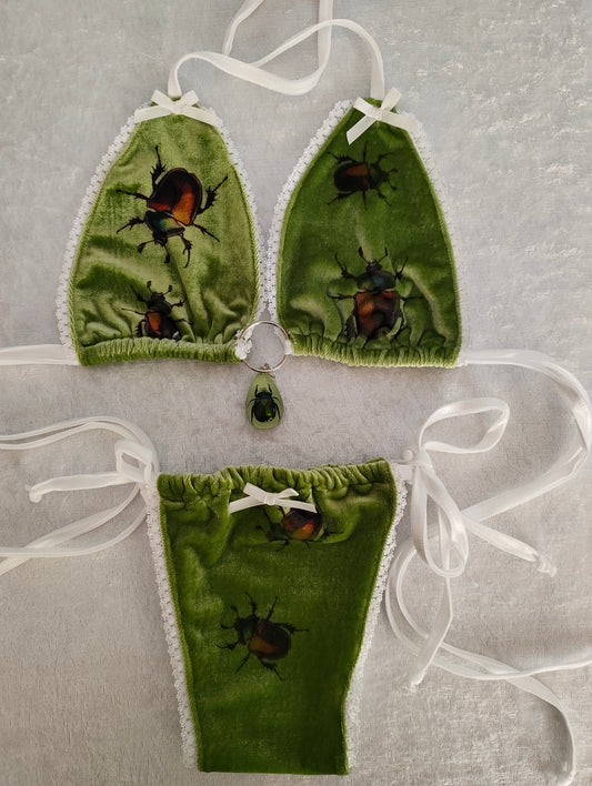 Velvet Beetle Lingerie Set Pre Order