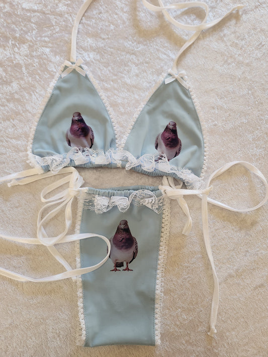 Blue Pigeonkini Set Pre Order