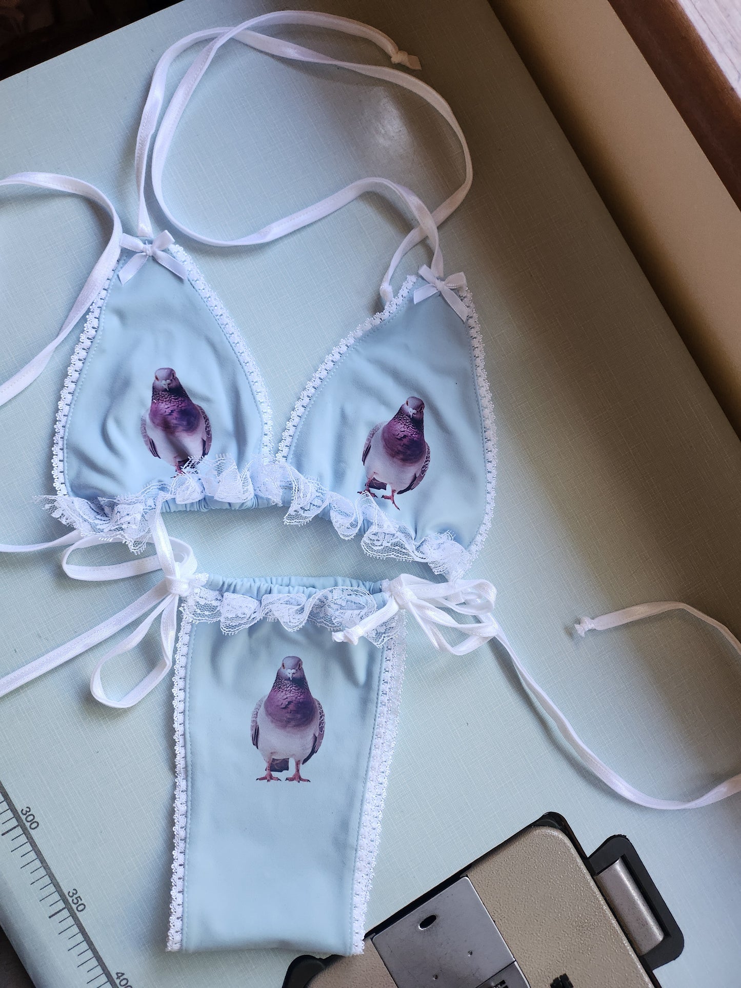 Blue Pigeonkini Set Pre Order