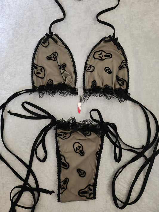 Ghostface Bikini Set