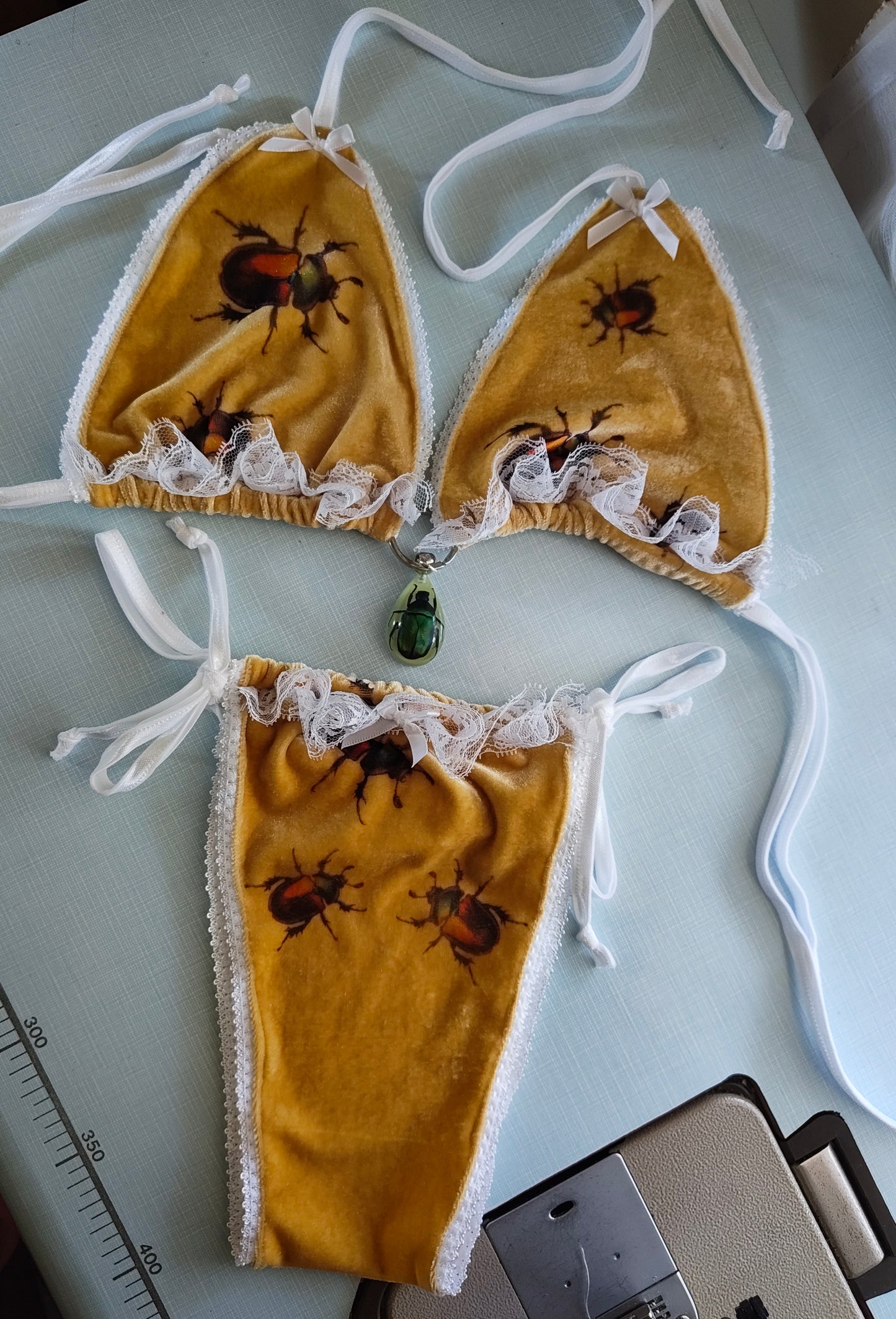 Velvet Beetle Lingerie Set Pre Order