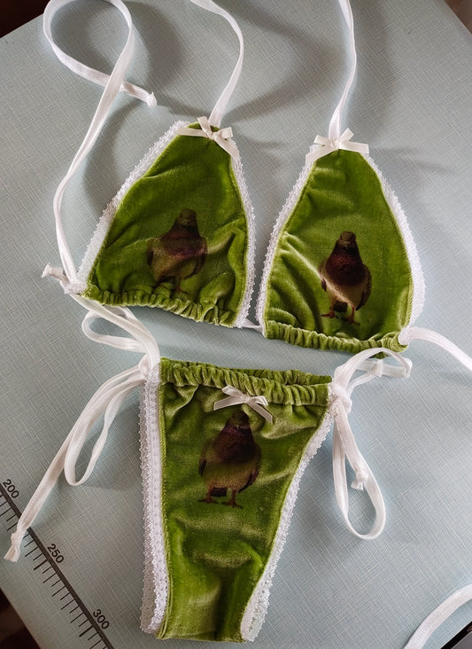 Velvet Pigeon Lingerie Set Pre Order
